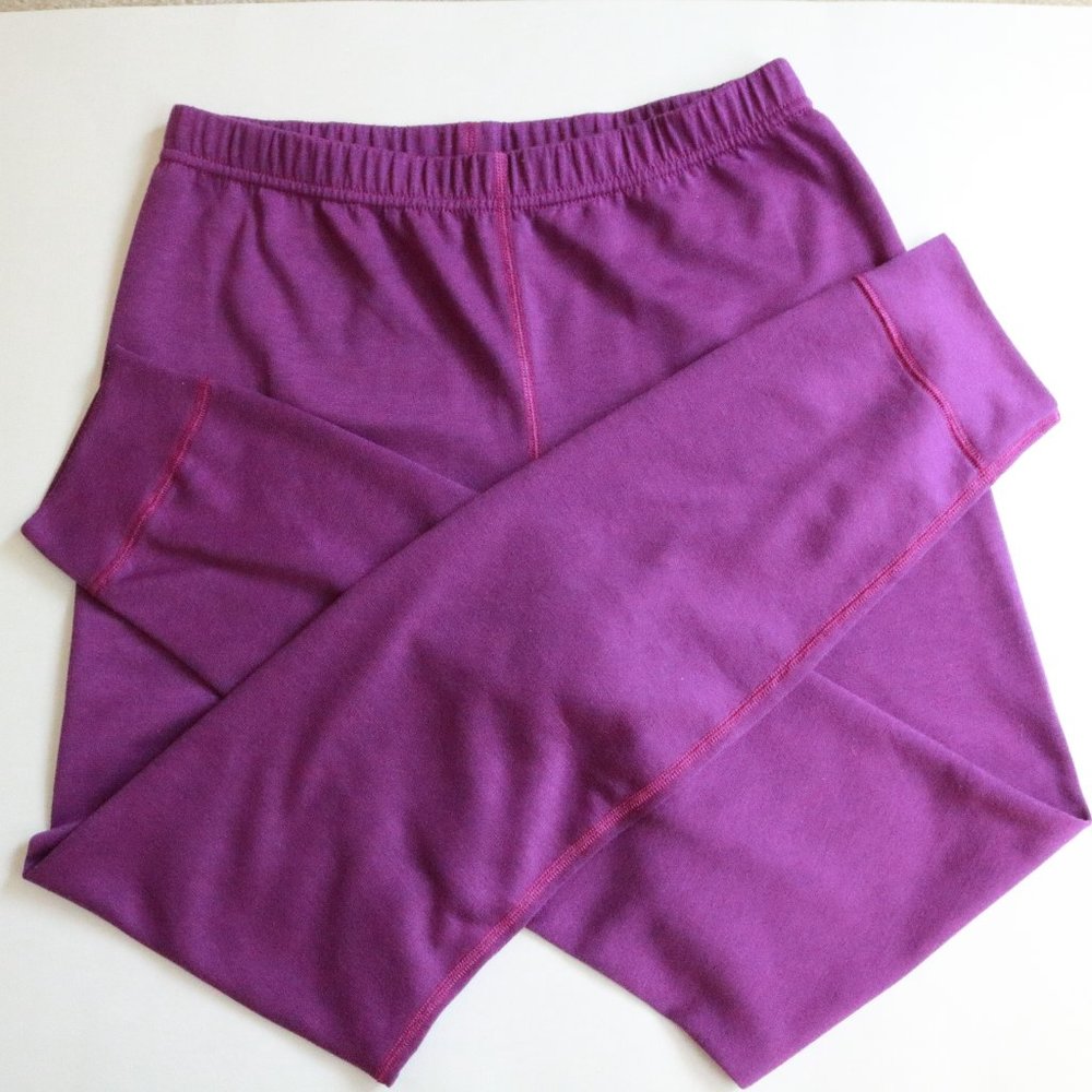 Patagonia Girls' Purple Base Layer Bottoms